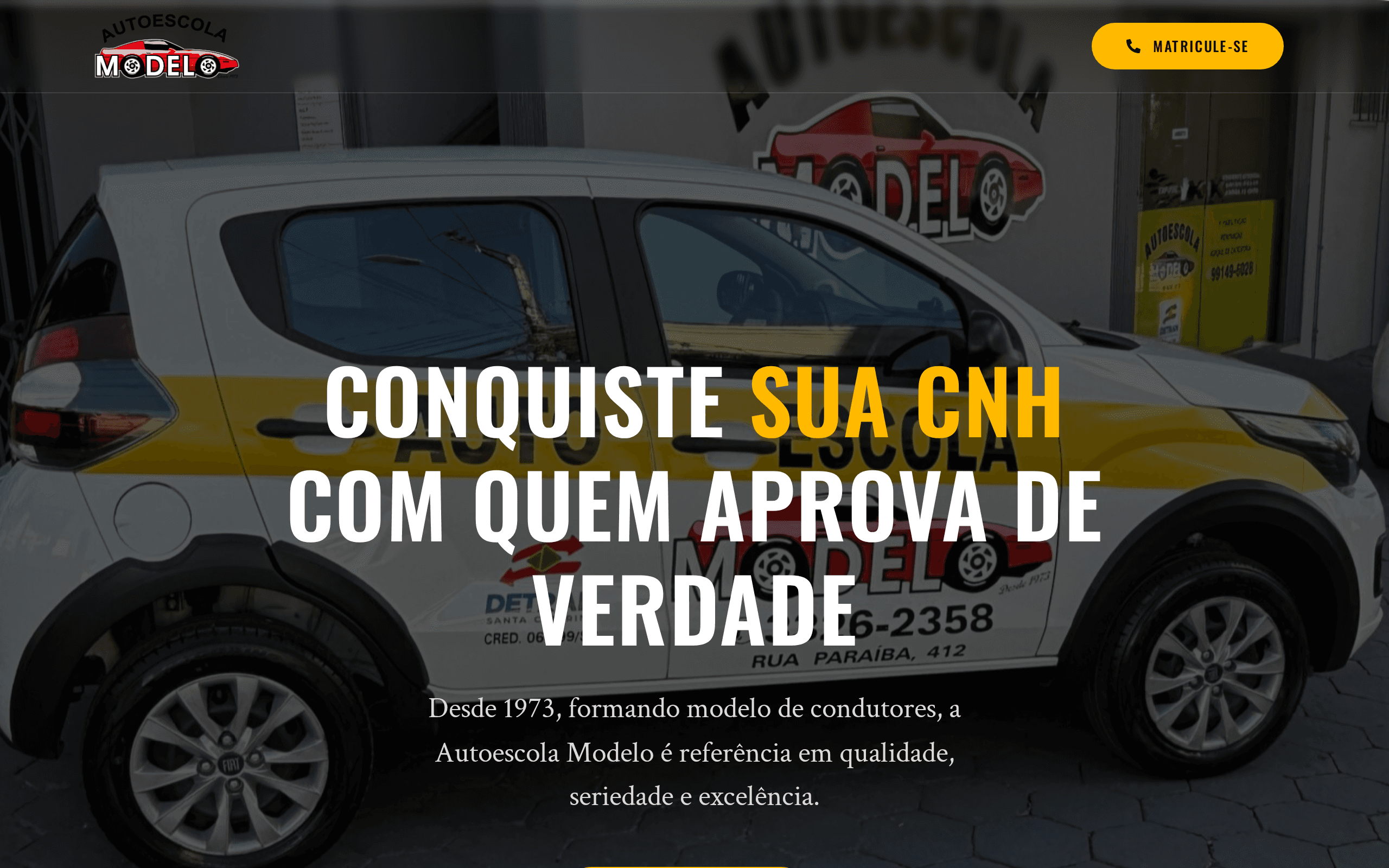 Auto Escola Modelo BNU — screenshot